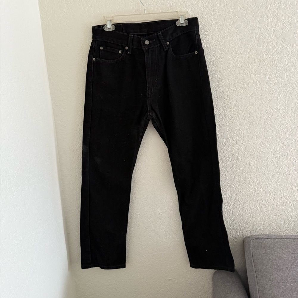 Levi's Black Slim Straight Men's Jeans